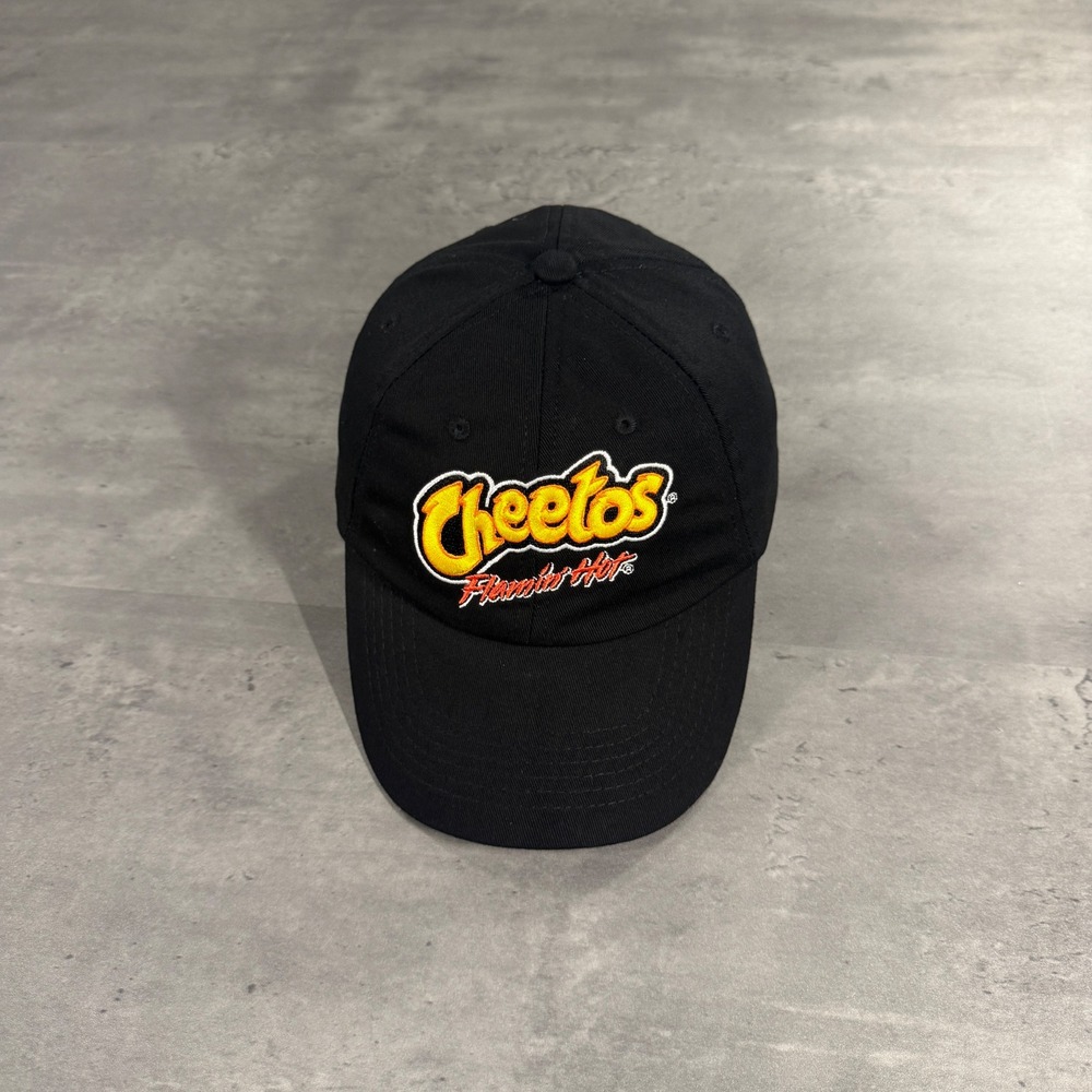 Cheetos Flamin Hot Funko Baseball Cap Unisex OSFM Black Embroidered Hat 2020
